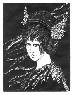 Wood Engraving 'Valkerie'